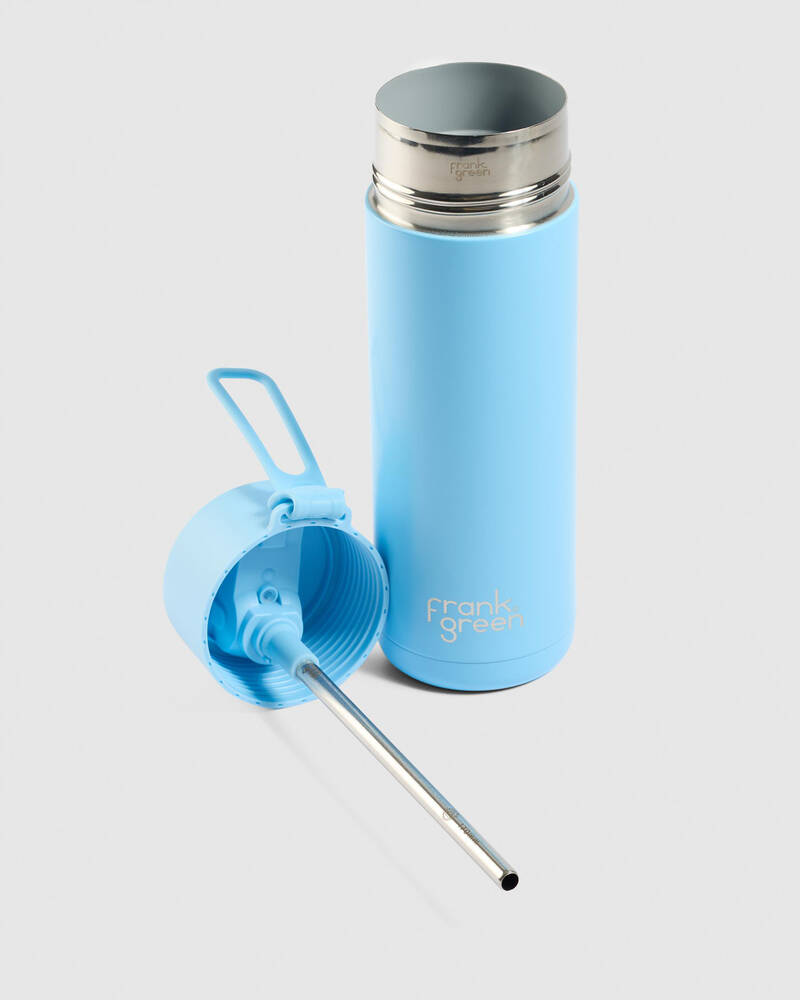 Frank Green 20oz Reusable Bottle with Straw Lid for Unisex