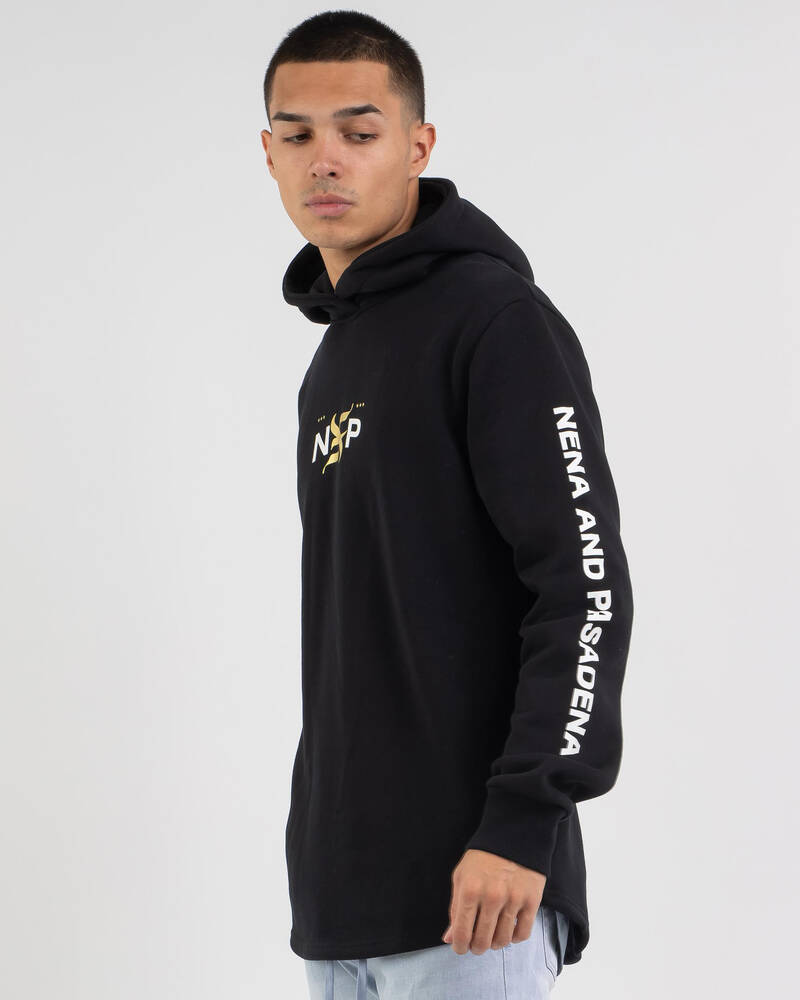 Nena & Pasadena Victims Dual Curved Hoodie for Mens