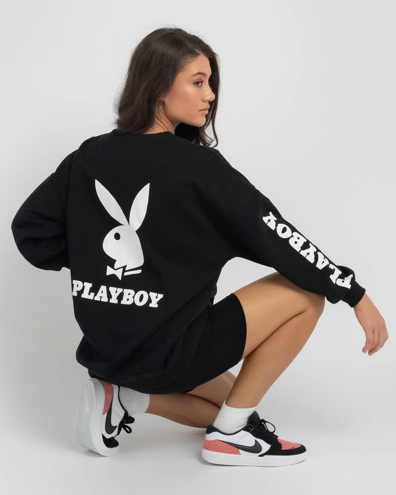 Playboy Oversized Sweatshirt for Womens