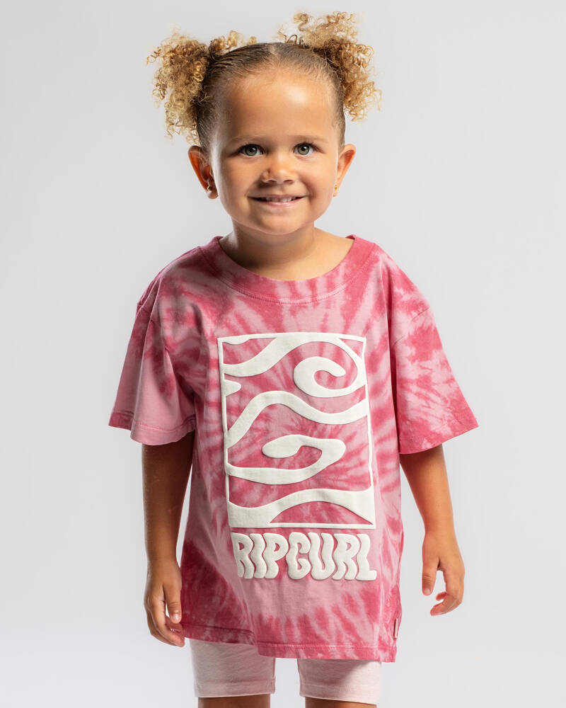 Rip Curl Toddlers' Sunkissed Tie Dye T-Shirt for Womens