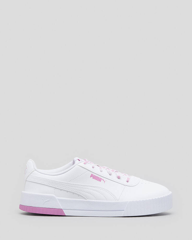 Puma Carina Womens Logomania Shoes for Womens