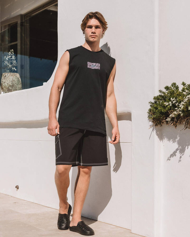 Quiksilver Mega Stack Muscle Tank for Mens