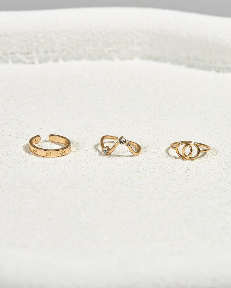 Karyn In LA Mila Toe Ring Pack for Womens