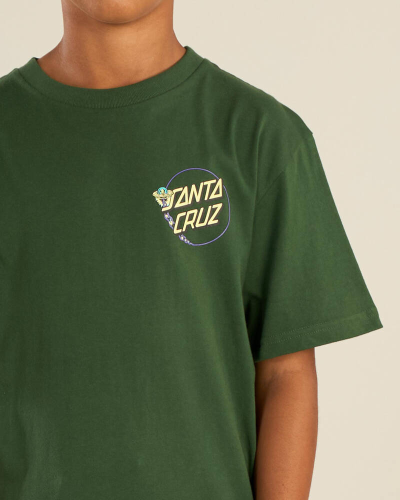 Santa Cruz Boys' Winkowski Dope Planet 2 Dot T-Shirt for Mens