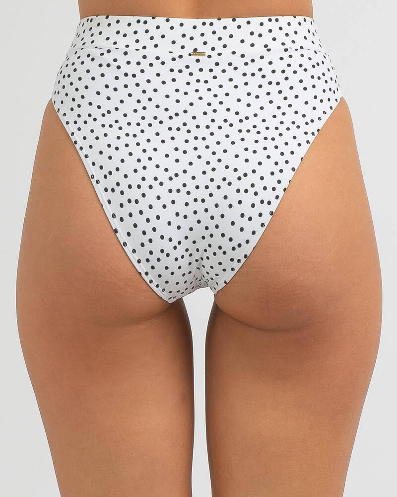 Kaiami Stacy High Waisted Bikini Bottom for Womens