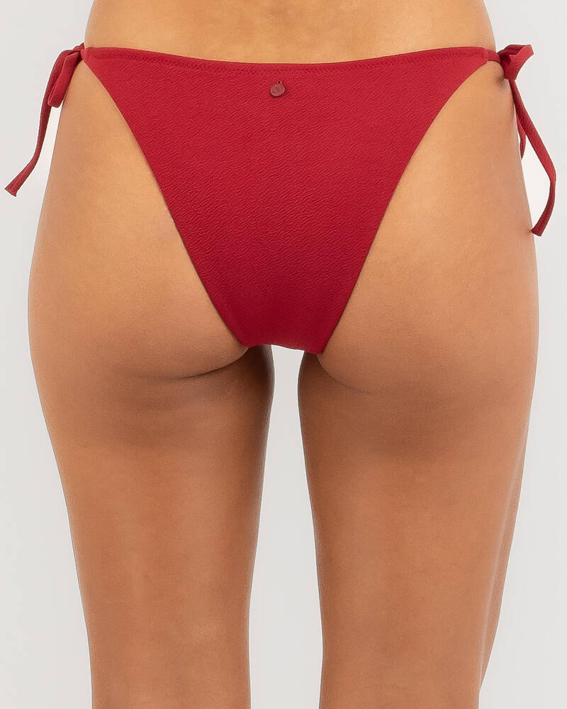 Rhythm Avoca Tie Side High Cut Bikini Bottom for Womens