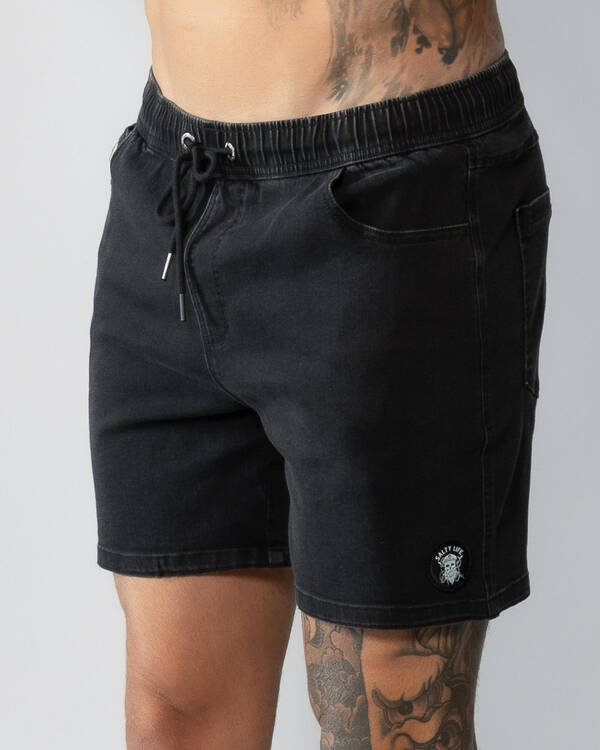 Salty Life Involve Elastic Waist Shorts for Mens