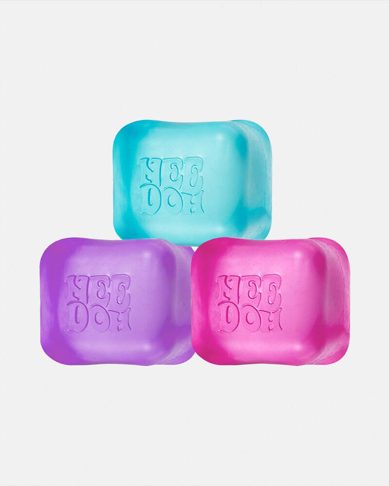 Schylling NeeDoh Nice Ice Baby Teenie Cube Squishy Fidget Toy for Unisex