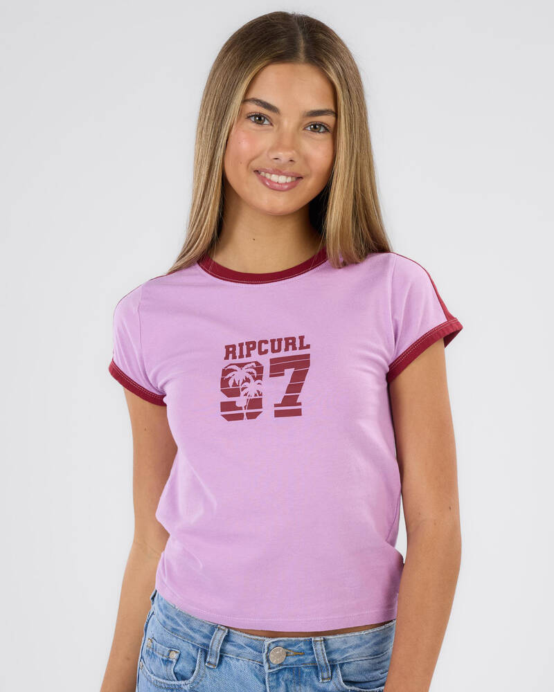 Rip Curl Girls' Surf 97 Fitted T-Shirt for Womens