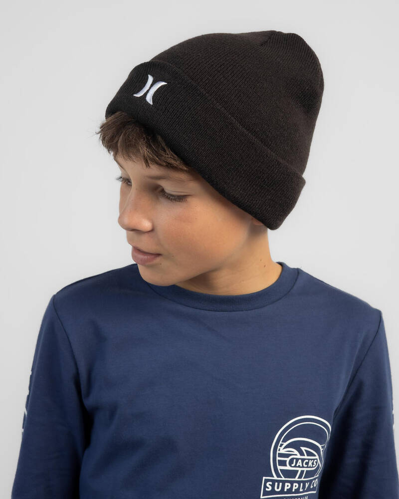 Hurley Boys' Icon Beanie for Mens