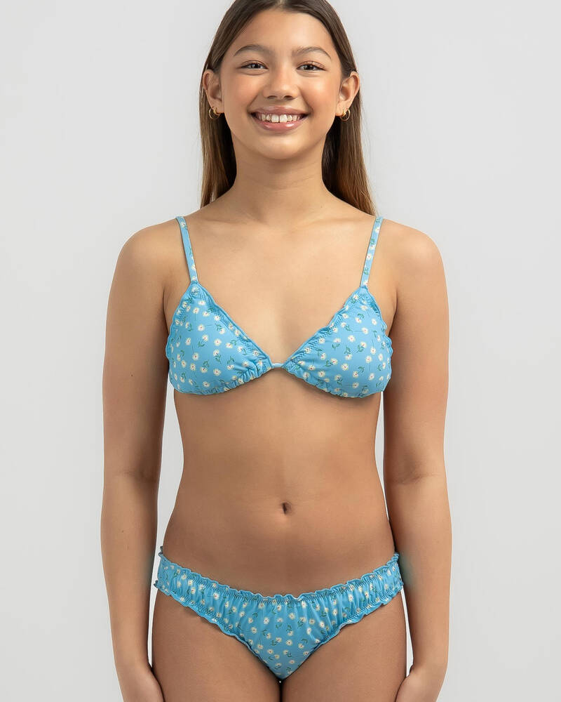 Kaiami Girls' Alison Triangle Bikini Set for Womens