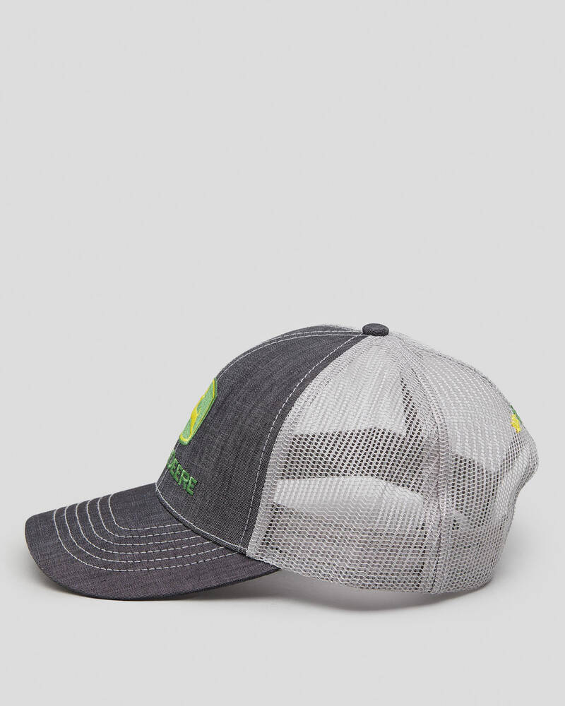 John Deere Twill/Trucker Mesh Cap for Mens