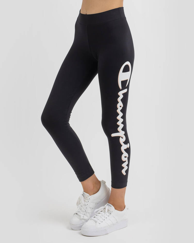 Champion Rochester Addict Leggings In Black - FREE* Shipping & Easy Returns  - City Beach United States