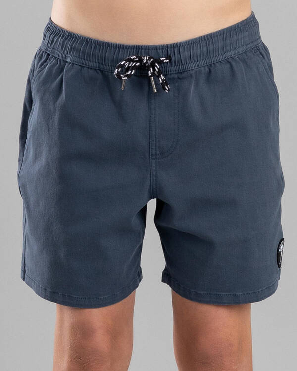 Salty Life Boys' Journey Elastic Waist Shorts for Mens