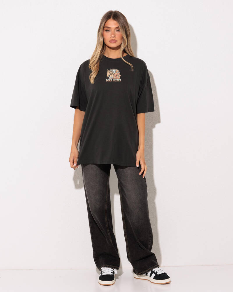 The Mad Hueys Ranch Dressing Oversized T-Shirt for Womens