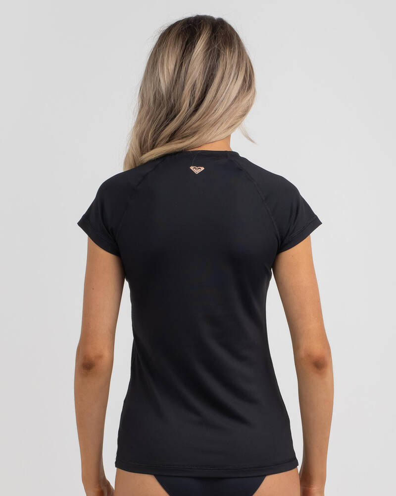 Roxy Soul Cap Sleeve Rash Vest for Womens