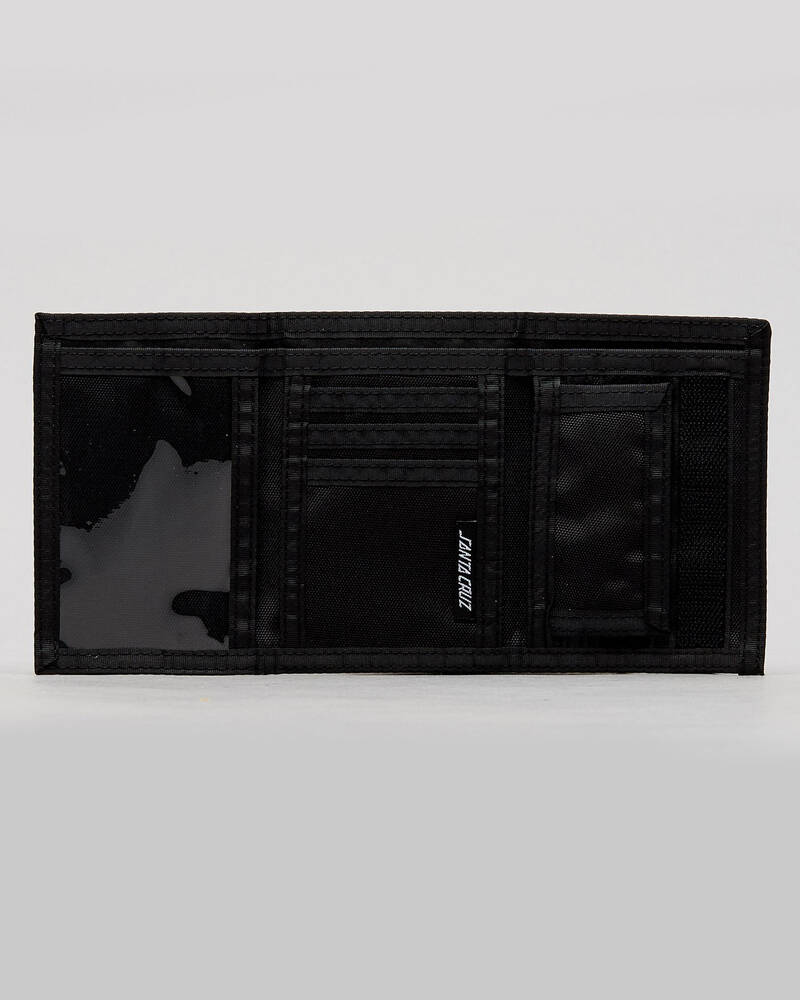 Santa Cruz Hlftone Ringed Dot Velcro Wallet for Mens