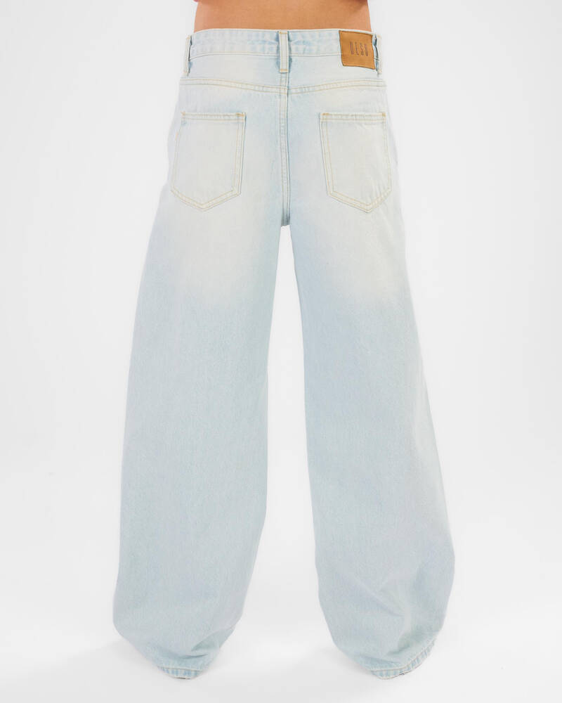 DESU Girls' Soho Wide Leg Jeans for Womens