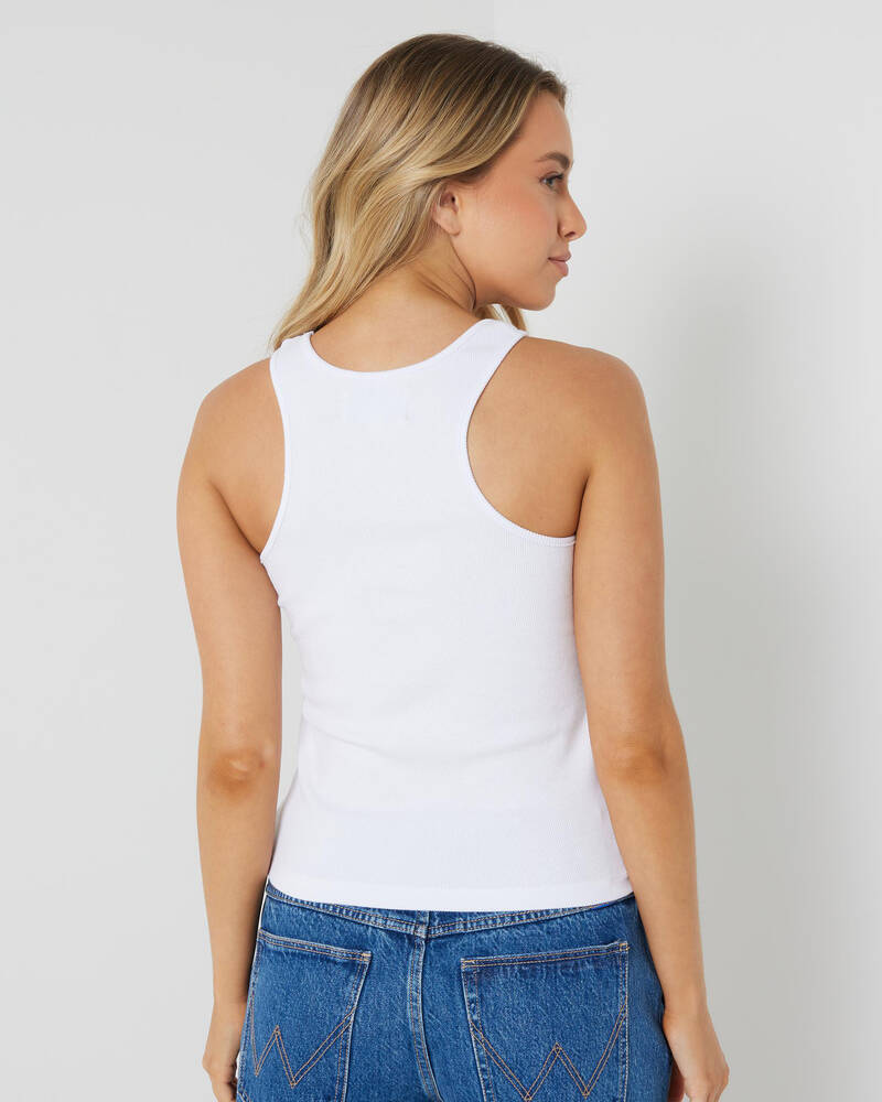 Wrangler Sun Faced Lenny Tank Top for Womens