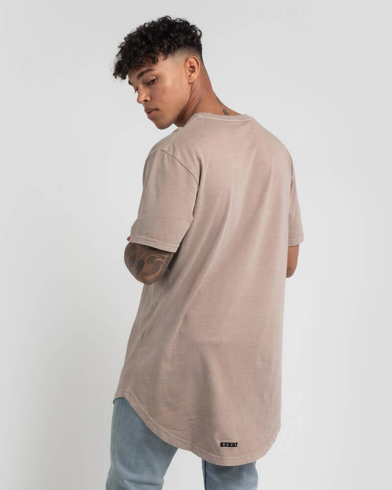 Kiss Chacey Essentials Dual Curved T-Shirt for Mens