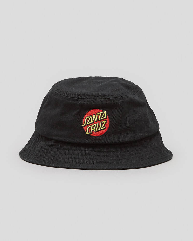 Santa Cruz Dot Youth Bucket Hat for Mens