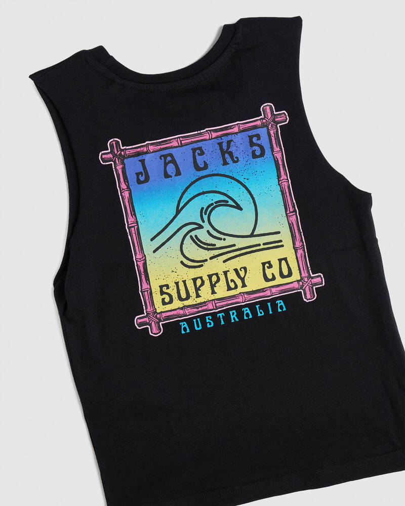 Jacks Toddlers' Surf Spectrum Muscle Tank for Mens
