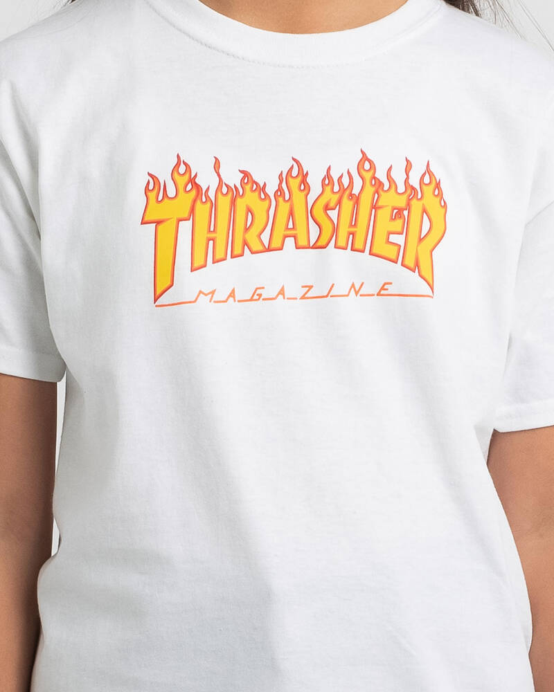 Thrasher Girls' Flame T-Shirt for Womens