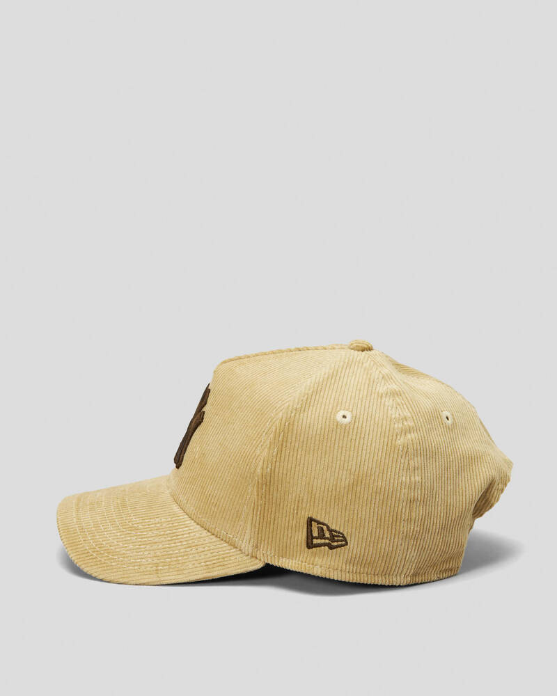 New Era New York Yankees Camel Cord 9Forty A-Frame Snapback Cap for Mens