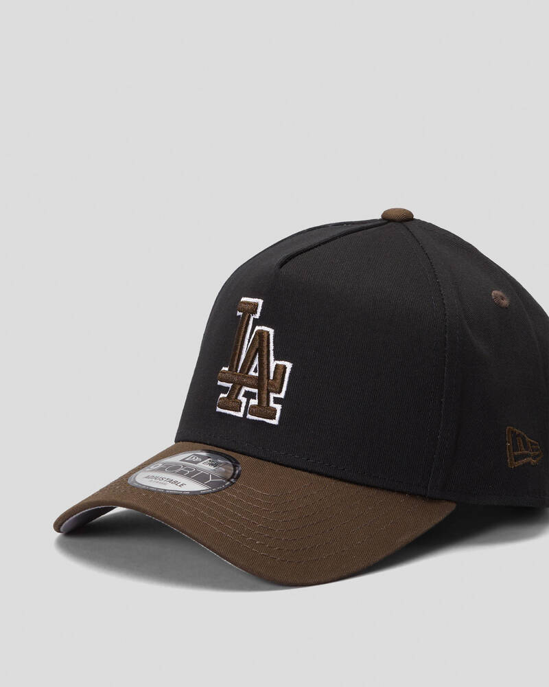 New Era Los Angeles Dodgers Grizzly 9Forty A-Frame Snapback Cap for Mens