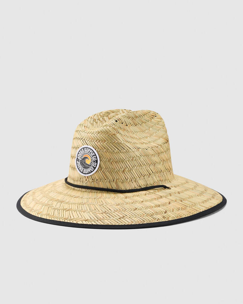 Jacks Sycamore Straw Hat for Mens