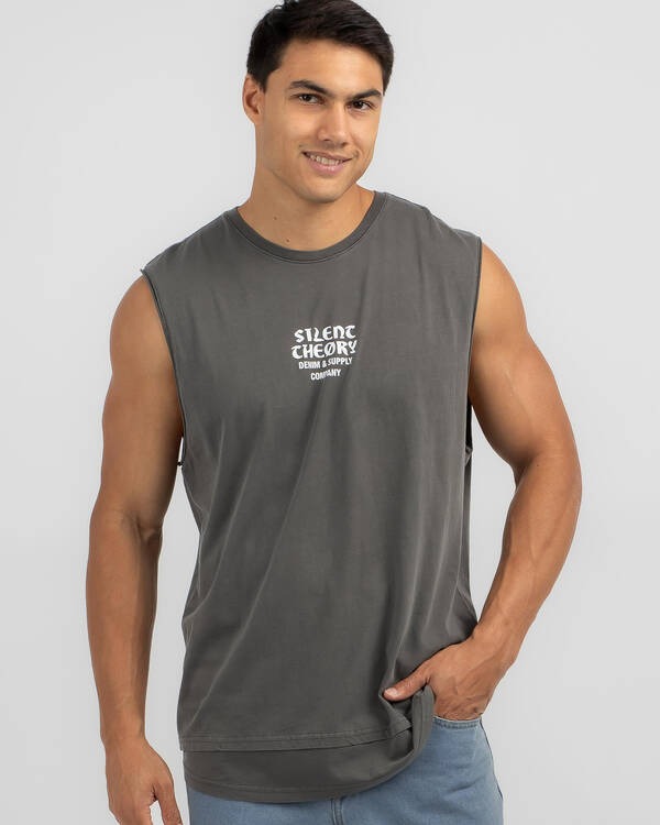 Silent Theory Walker Layered Muscle Tank for Mens