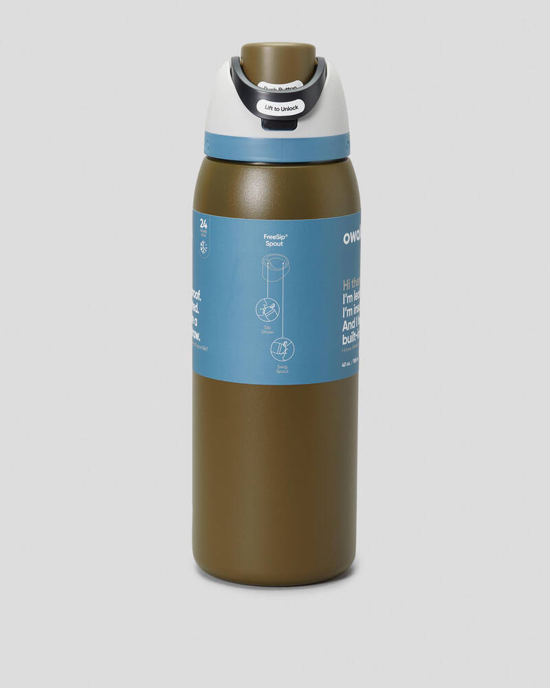 Owala 40oz FreeSip Stainless Steel Water Bottle for Unisex