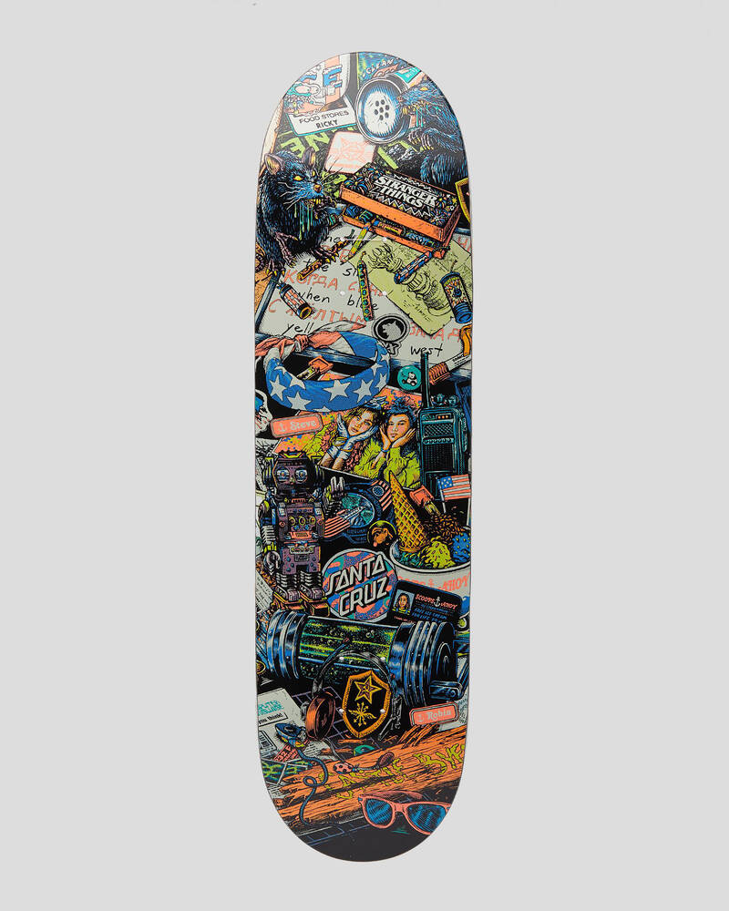Santa Cruz Stranger Things Season 3 8.5" Skateboard Deck for Unisex
