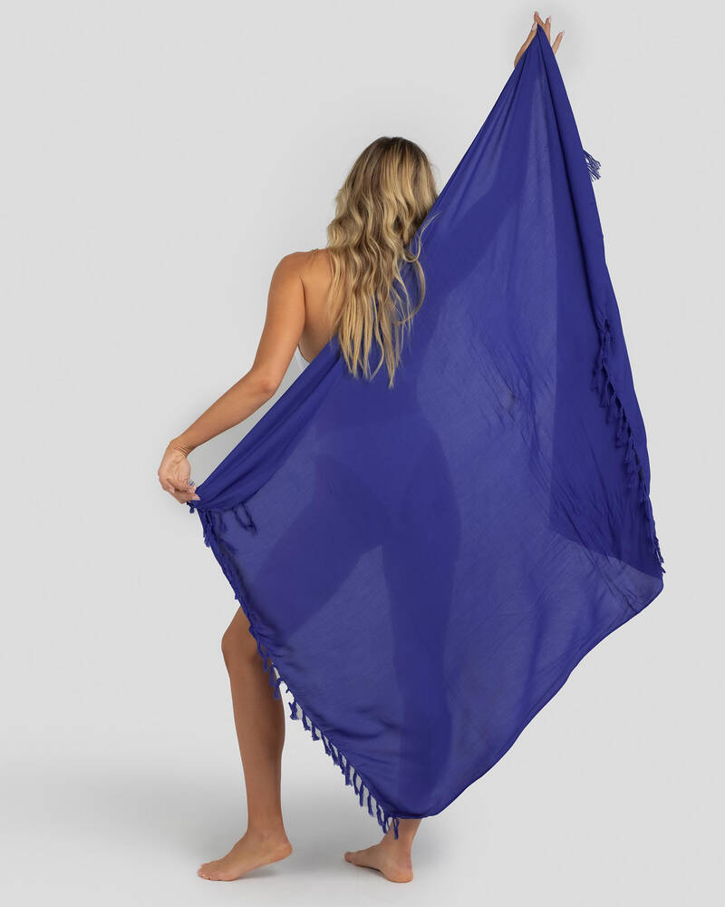 Topanga Plain Sarong for Womens