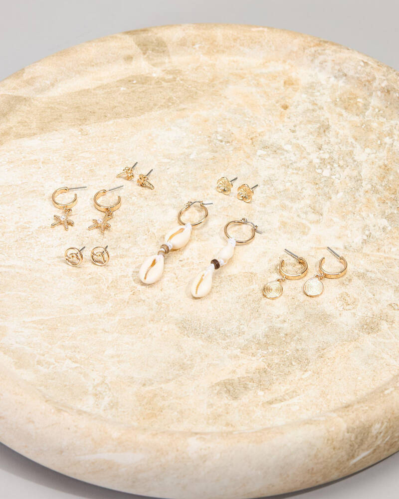 Karyn In LA Seaside Earring Pack for Womens