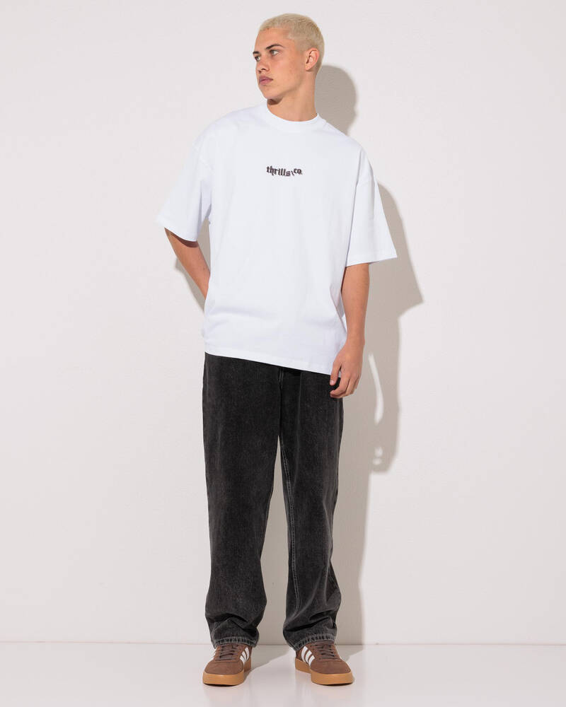 Thrills New Delusions Box Fit Oversize Tee for Mens
