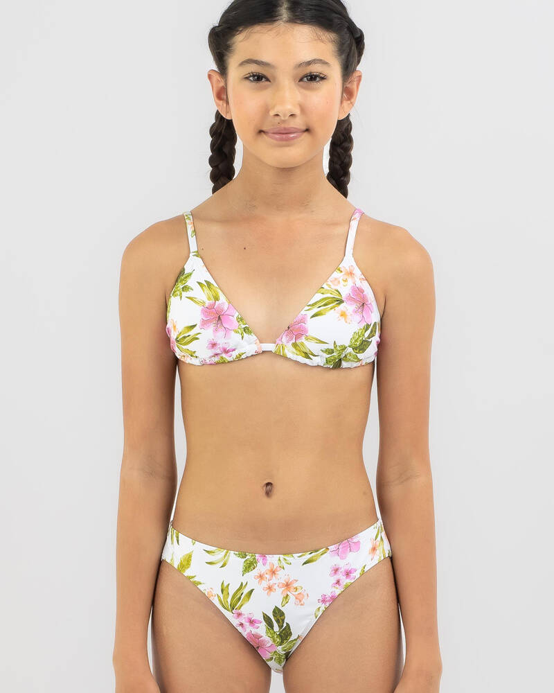 Topanga Girls' Poppy Triangle Bikini Set for Womens