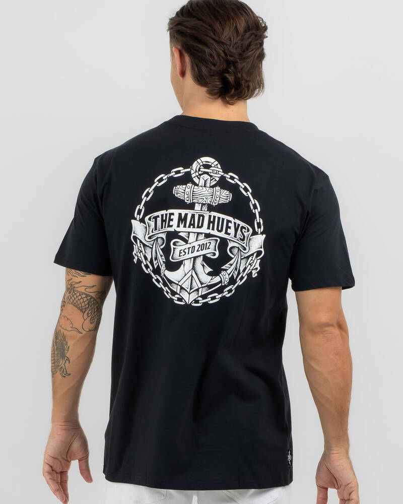 The Mad Hueys Chained Anchor T-Shirt for Mens
