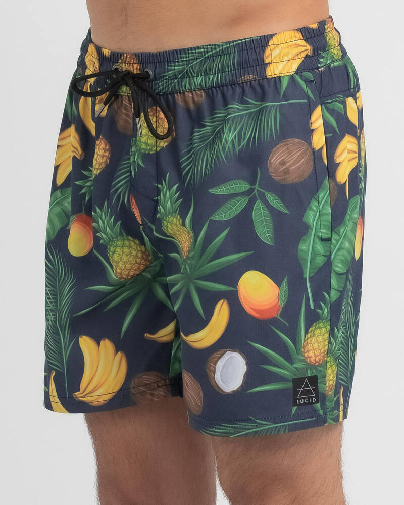 Lucid Tropical Zone Mully Shorts for Mens