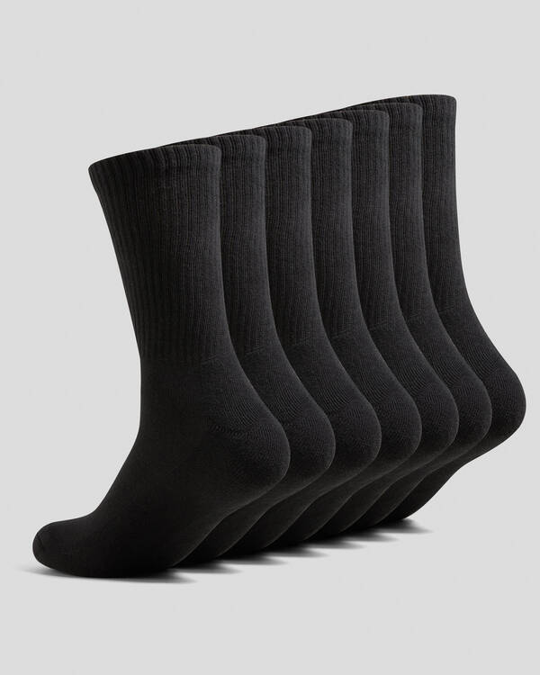 Champion Sport C Logo Crew Socks 7 Pack for Mens