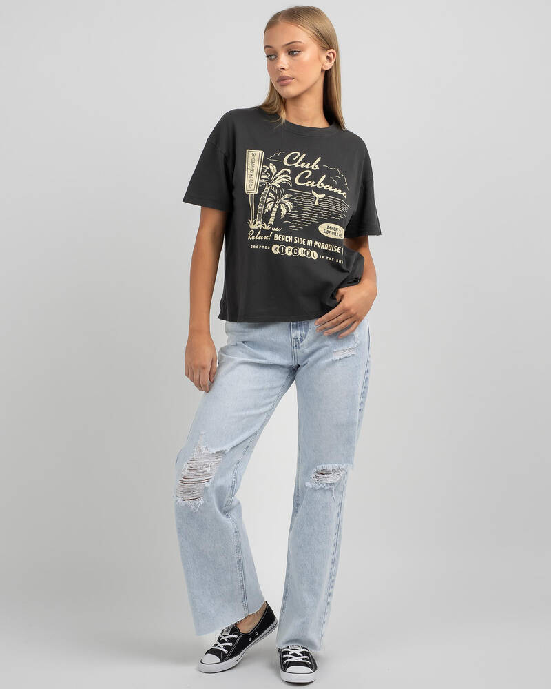 Rip Curl Club Cabana Relaxed T-Shirt for Womens