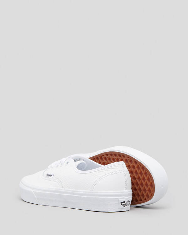 Vans Women's Authentic Leather Shoes for Womens