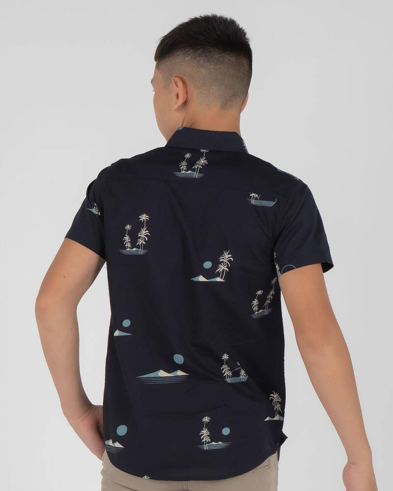 Billabong Boys' Sundays Mini Short Sleeve Shirt for Mens