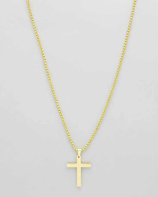 Gold Cross Chain