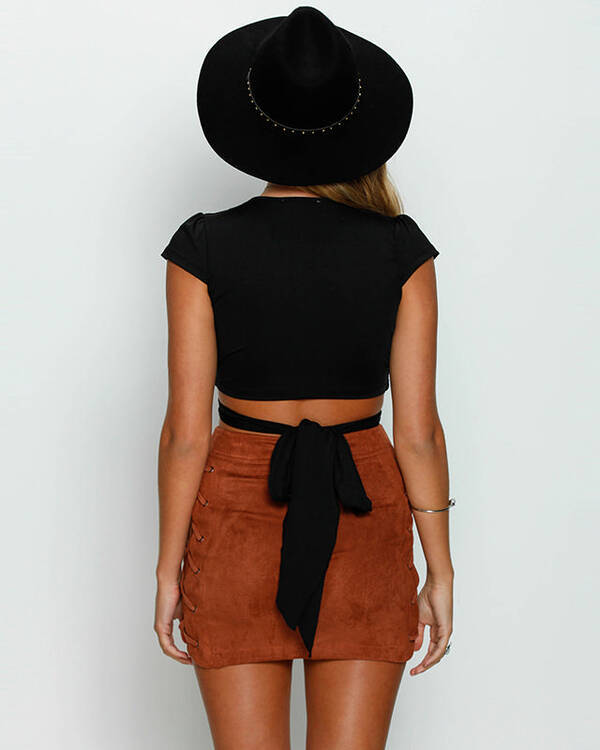 Ember Wrap Top
