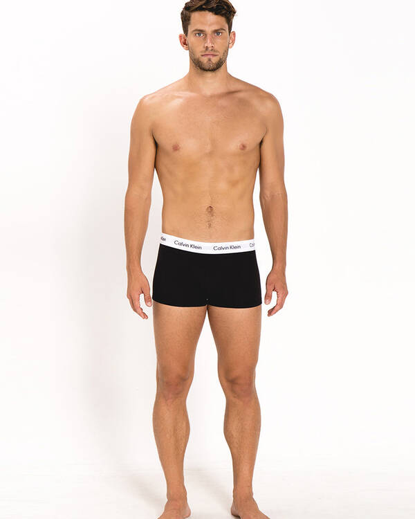 Cotton Stretch Low Rise Trunks 3 Pack