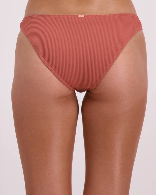 Miley Ribbed Classic Bikini Bottom