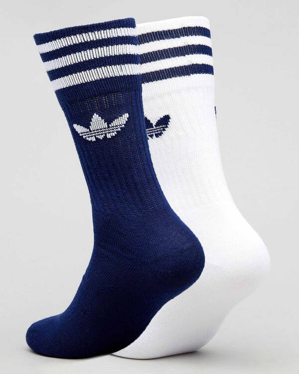 Solid Crew Socks