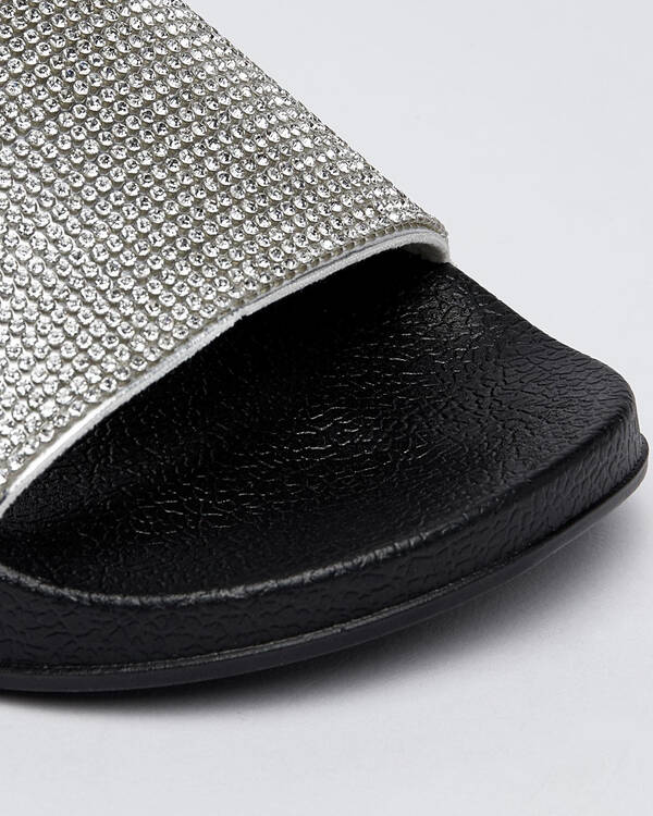 Girls Jewel Slide Sandals