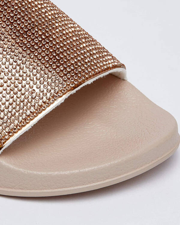 Girls Jewel Slide Sandals